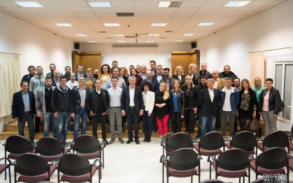 Είκοσι ένα νέα πρόσωπα στελεχώνουν το ψηφοδέλτιο της παράταξης του δημάρχου Δέλτα «Μπροστά ο άνθρωπος»