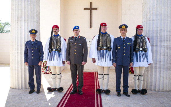Εκδήλωση Μνήμης στο Ελ Αλαμέιν από τους Έλληνες της Αιγύπτου Εκδήλωση Μνήμης στο Ελ Αλαμέιν από τους Έλληνες της Αιγύπτου