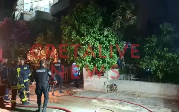 Τραγωδία στο Ηράκλειο: Δυο νεκροί από φωτιά σε σπίτι Τραγωδία στο Ηράκλειο: Δυο νεκροί από φωτιά σε σπίτι