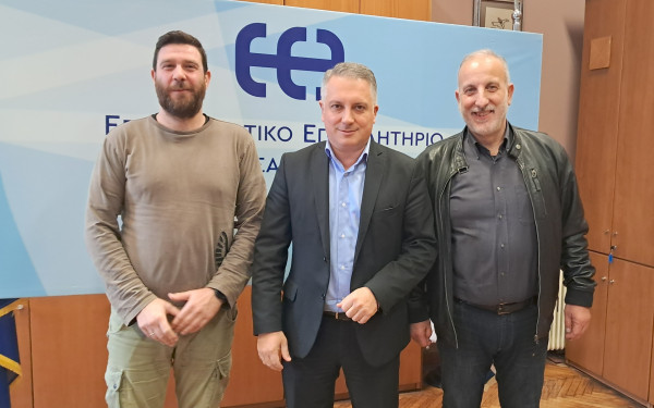 Συνεχίζεται ο κύκλος συναντήσεων του προέδρου του ΕΕΘ με εκπροσώπους φορέων τοπικών αγορών για την ενίσχυση τους