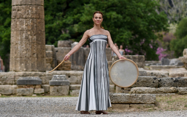 Άρτεμις Ιγνατίου: «Η Ολυμπιακή Φλόγα συμβολίζει πάνω απ' όλα την Ελλάδα» (βίντεο)