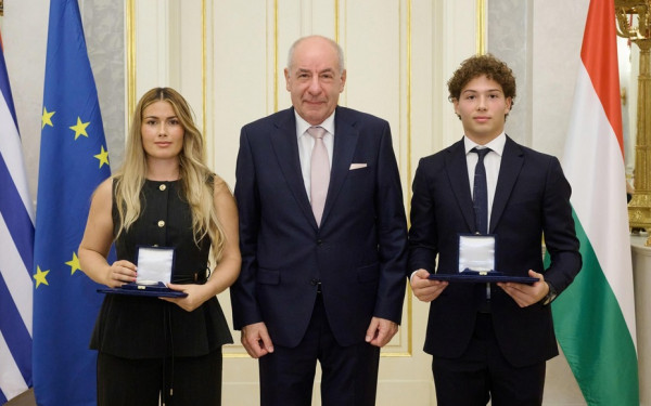 Αναστάσης Γκαρίπης για την τιμητική διάκριση από τον πρόεδρο της Ουγγαρίας: «Είναι το σημαντικότερο μετάλλιο της ζωής μου»