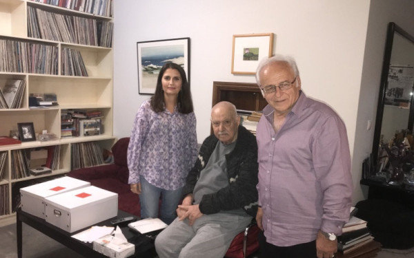 Ο Λευτέρης Κογκαλίδης δωρίζει σπάνιο μουσικό και κινηματογραφικό αρχείο στον Οργανισμό Φεστιβάλ Ολύμπου