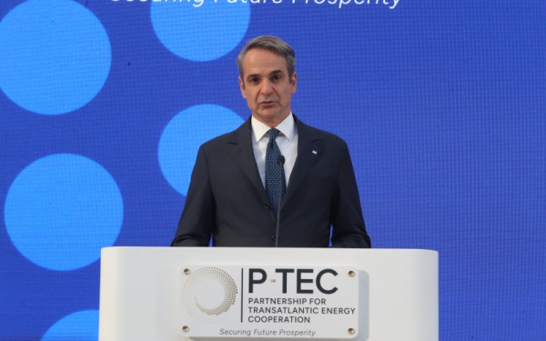 Live η ομιλία Μητσοτάκη στη συνεδρίαση της διακυβερνητικής διατλαντικής συνεργασίας για την ενέργεια