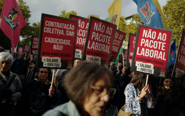 Πορτογαλία: Απεργία κατά της εργασιακής μεταρρύθμισης - Προωθείται αύξηση «παραγωγικότητας και ευελιξίας» (βίντεο)