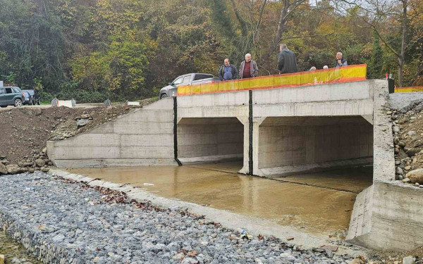 Κατερίνη: Νέα γέφυρα στη Λαγοράχη - Αποκαθιστά την πρόσβαση των αγροτών στις καλλιέργειές τους