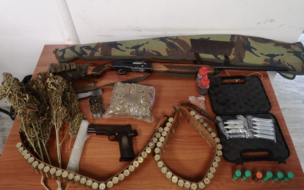 Κιλκίς: Συνελήφθη με 255 γρ. κάνναβη αεροβόλο και καραμπίνα