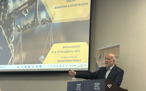 Φλωρίδης από Θεσσαλονίκη: «Εάν η δικαιοσύνη δεν μπορεί να αποδοθεί στον χρόνο που πρέπει να αποδοθεί, τότε παύει να είναι Δικαιοσύνη»