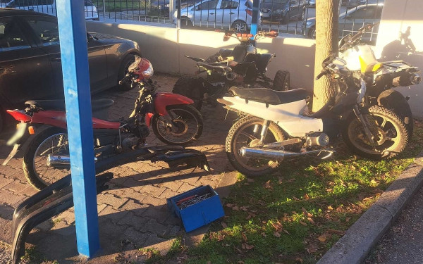 Τρία άτομα συνελήφθησαν για κλοπές μοτοσικλετών σε Κιλκίς και Σέρρες