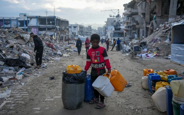 ΠΟΥ: 40.000 παιδιά στο στόχαστρο της εκστρατείας εμβολιασμού εν μέσω κρίσης στη Λωρίδα της Γάζας