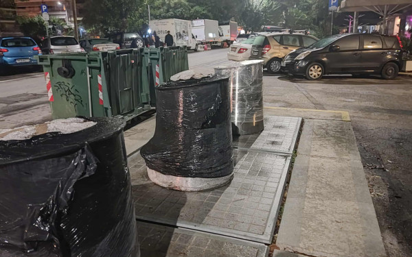 Θεσσαλονίκη: Σχεδόν στα μισά η εγκατάσταση των νέων υπόγειων κάδων - Πότε θα είναι λειτουργικοί