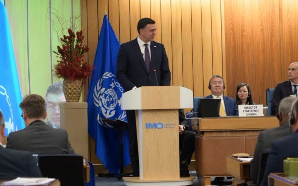 Β. Κικίλιας από ΙΜΟ: «Στα χέρια μας κρατάμε μια μεγάλη δύναμη - Το 90% του εμπορίου πραγματοποιείται δια θαλάσσης»