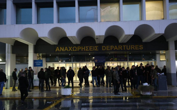 Έφυγαν από το Αεροδρόμιο Ηρακλείου «Ν.Καζαντζάκης» οι αγρότες