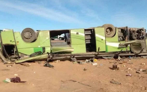 Αλγερία: 14 νεκροί και 34 τραυματίες από ανατροπή λεωφορείου