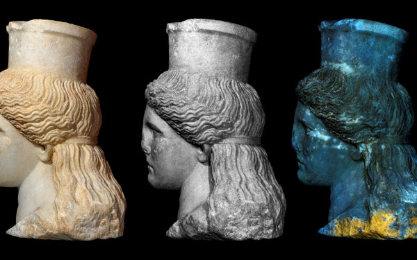 Αμφίπολη: Αναδεικνύεται η πολυχρωμία του ταφικού μνημείου στον Τύμβο Καστά