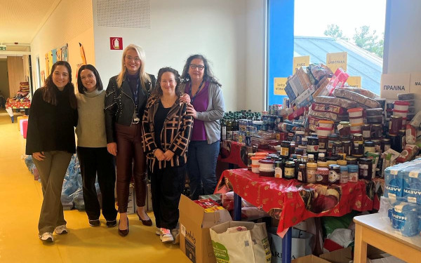 Το Anatolia Elementary School στηρίζει με τρόφιμα το Κοινωνικό Παντοπωλείο του Δήμου Πυλαίας-Χορτιάτη