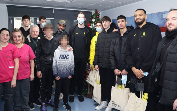 Μπάσκετ: Ο Άρης έδειξε για άλλη μια φορά το κοινωνικό του πρόσωπο