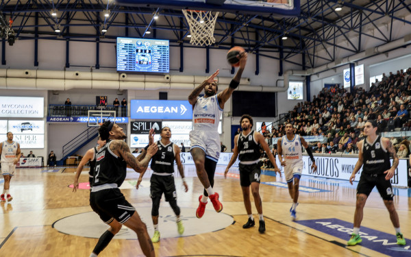 Μπάσκετ: Δραματική ήττα του ΠΑΟΚ στη Μύκονο (βίντεο)