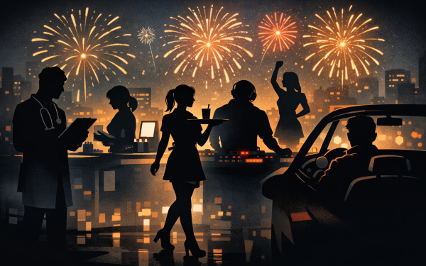 Πρωτοχρονιά: Στη βάρδια την αλλαγή του χρόνου - Οι άνθρωποι που δουλεύουν όταν όλοι γιορτάζουν