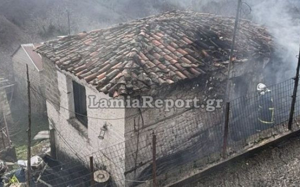Φθιώτιδα: Ηρωική διάσωση ηλικιωμένου από τις φλόγες στο Δίκαστρο Μακρακώμης