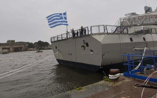 Η πρώτη «γαλανόλευκη» Belharra: Η εντυπωσιακή τελετή και οι δυνατότητες του υπερσύγχρονου πλοίου