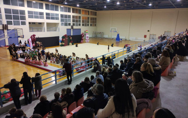 ΔΙΠΑΕ: Το γυμναστήριο φιλοξένησε χριστουγεννιάτικες εκδηλώσεις Συλλόγων του δήμου Δέλτα