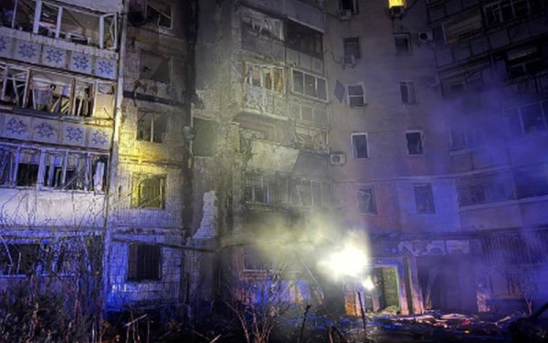 Ρωσική επίθεση στην Οδησσό: Τρία παιδιά τραυματίες από νυχτερινό χτύπημα με drones