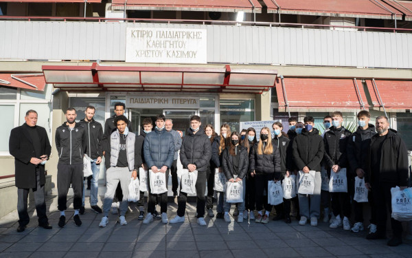 Μπάσκετ: Στο Ιπποκράτειο αντιπροσωπεία της ΚΑΕ ΠΑΟΚ