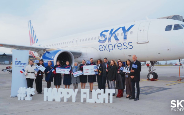 Η SKY express διευρύνει τις απευθείας συνδέσεις της χώρας με νέο δρομολόγιο Αθήνας-Λυών
