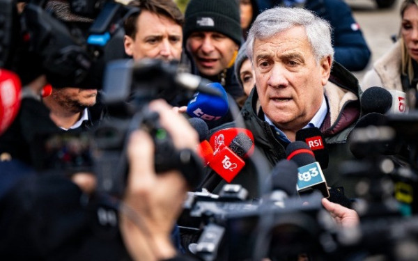 Κραν Μοντανά: Ο Ιταλός υπουργός Εξωτεριικών Ταγιάνι στο σημείο της τραγωδίας