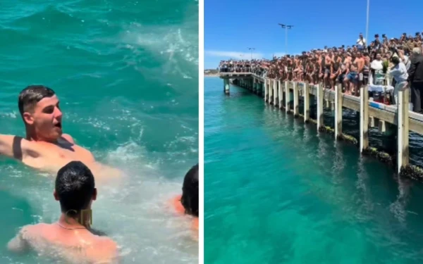 Θεοφάνεια στη Μελβούρνη: Ενας 18χρονος από τη Ρόδο έπιασε το σταυρό