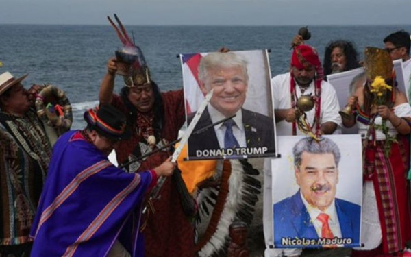 «Ασθένεια Τραμπ και αυτοεξορία Μαδούρο» προβλέπουν για το 2026 οι σαμάνοι του Περού