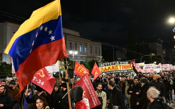 Αθήνα: Συγκέντρωση διαμαρτυρίας για τη Βενεζουέλα στην πρεσβεία των ΗΠΑ – Κλειστή η Βασ. Σοφίας