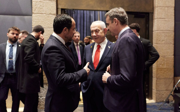 Κοινές δηλώσεις Μητσοτάκη-Νετανιάχου-Χριστοδουλίδη: Το «στοπ» στα σχέδια Ερντογάν για «αυτοκρατορίες» (βίντεο)