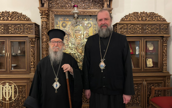 Στη Θεσσαλονίκη ο Αρχιεπίσκοπος πρώην Αμερικής Δημήτριος - Συναντήθηκε με τον Μητροπολίτη Φιλόθεο