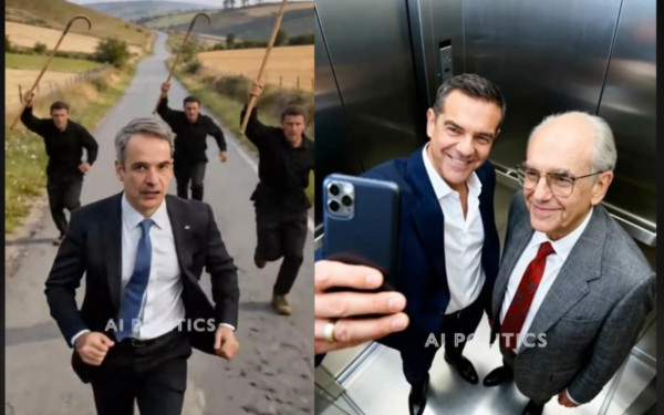 Τα viral AI βίντεο που σατιρίζουν την πολιτική επικαιρότητα με πρωταγωνιστές Μητσοτάκη και Τσίπρα