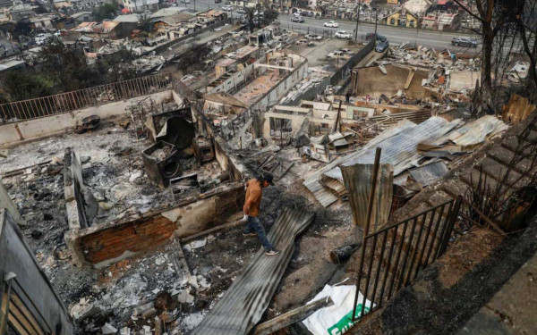 Χιλή: Φονικές πυρκαγιές σαρώνουν Νιούμπλε και Μπιομπίο – 20 νεκροί και χιλιάδες καμένα σπίτια