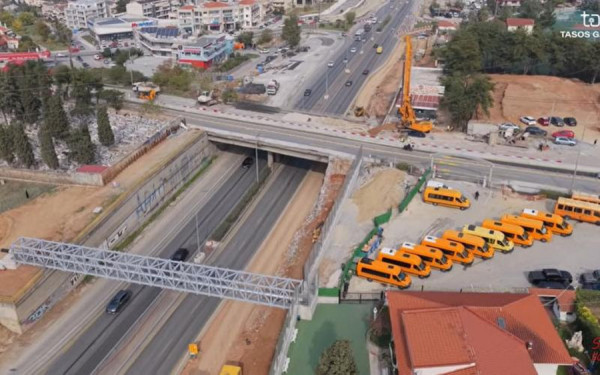 Θεσσαλονίκη: Κυκλοφοριακός αποκλεισμός στην περιφερειακή οδό το βράδυ της Τετάρτης - Πώς θα διεξάγεται η κυκλοφορία