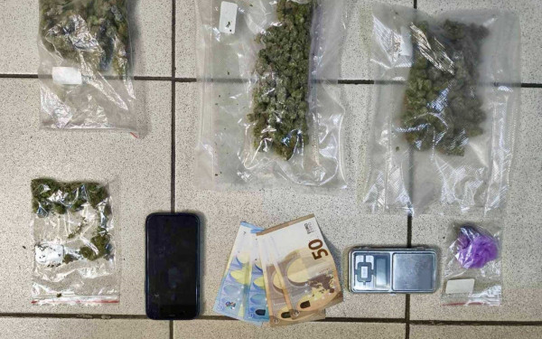 Κατερίνη: Συνελήφθη με πάνω από 150 γρ. κάνναβη