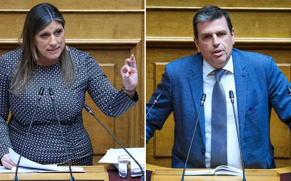 «Άσε μας καλέ κουκλίτσα μου»: Εκρηκτική κόντρα Κωνσταντοπούλου - Καιρίδη στη Βουλή
