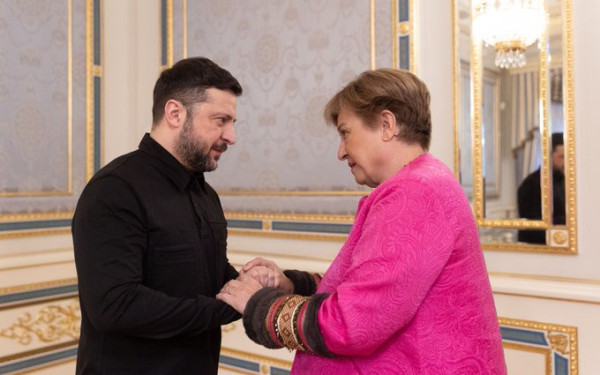 Ουκρανία: Η επικεφαλής του ΔΝΤ επισκέπτεται το Κίεβο για πρώτη φορά από το 2023