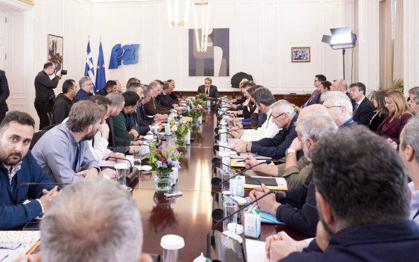 Στο Μέγαρο Μαξίμου οι αγρότες - Μητσοτάκης: Δεν έχω την απαίτηση να συμφωνήσουμε σε όλα - Nα προχωρήσουμε μπροστά