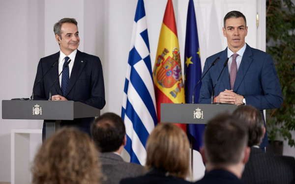 Συνάντηση Μητσοτάκη - Σάντσεθ: «Πρωταγωνιστές της Ευρώπης οι χώρες του νότου»