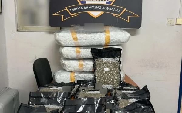 Ομόνοια: Πάνω από 45 κιλά κάνναβης σε «ύποπτο» ΙΧ – Συνελήφθησαν δύο διακινητές