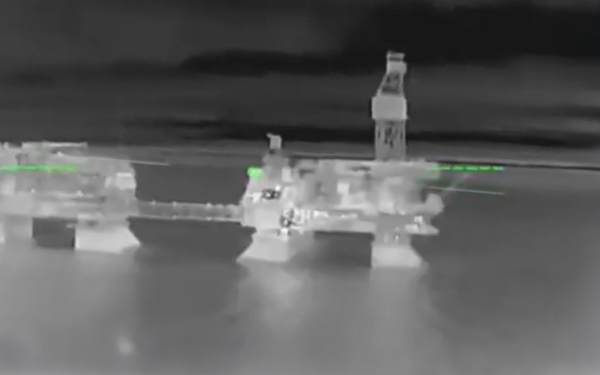 Οι Ουκρανοί έπληξαν πλατφόρμες πετρελαίου της ρωσικής Lukoil στην Κασπία, δείτε βίντεο