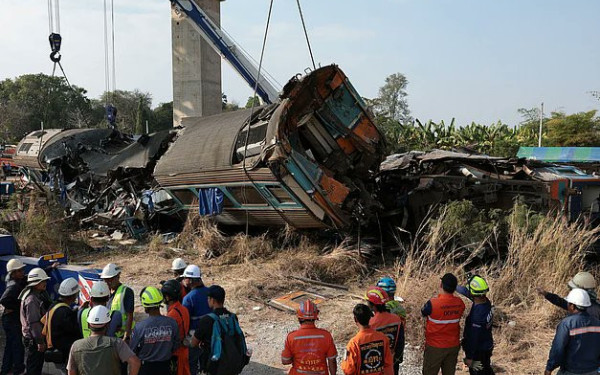 Ταϊλάνδη: Στους 34 ανέρχονται οι νεκροί από κατάρρευση γερανού στην Μπανγκόκ