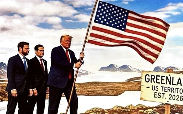 Νέα μηνύματα Τραμπ για τη Γροιλανδία μέσω ΑΙ