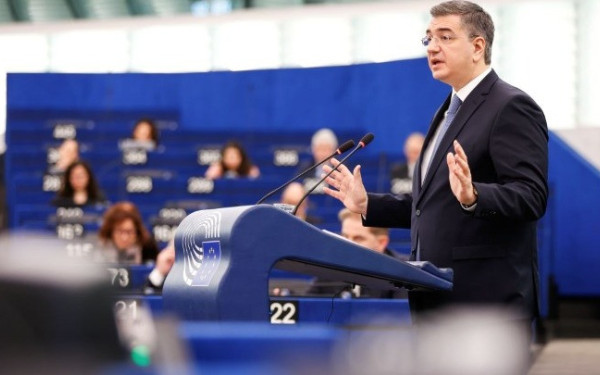 Α. Τζιτζικώστας στο Ευρωκοινοβούλιο: «Είναι απαράδεκτο το 2026 να υπάρχει ένα κράτος μέλος της ΕΕ υπό κατοχή
