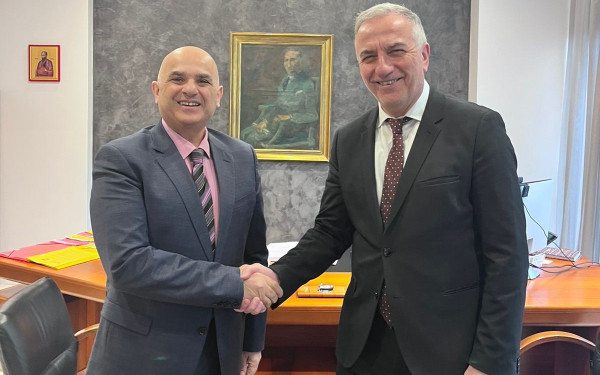 Νέα εποχή στη ΔΕΘ-HELEXPO: Συνάντηση Καλαφάτη - Τσεντεμεΐδη με επίκεντρο την ανάπλαση και την καινοτομία