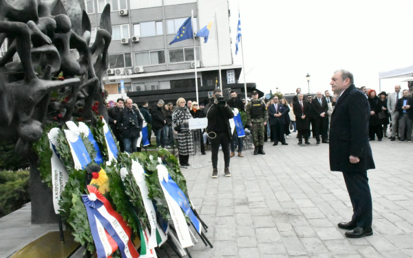 ΠΕΔΚΜ: Η αυτοδιοίκηση τίμησε την Εθνική Ημέρα Μνήμης των Ελλήνων Εβραίων μαρτύρων και ηρώων του Ολοκαυτώματος